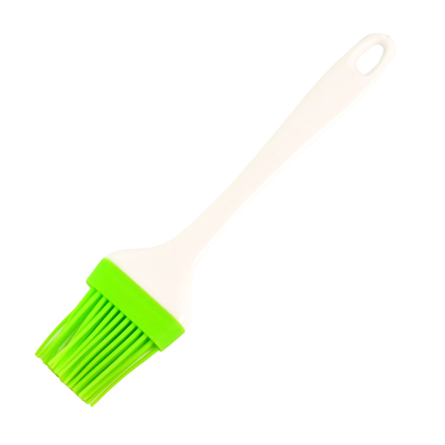 Silicone Kitchen Oil Spatula Brush with Handle Pastry / Cake Brush (17 cm / 1 Pc) Silicone Kitchen Oil Spatula Brush with Handle Pastry / Cake Brush (17 cm / 1 Pc)